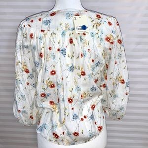 Girly flowery A.n.a blouse
